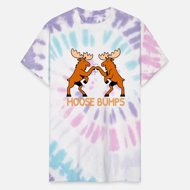 Funny Cartoon Moose Bumps