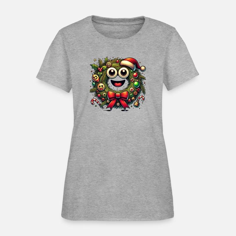 Funny Christmas Wreath: Googly Eyes & Grin