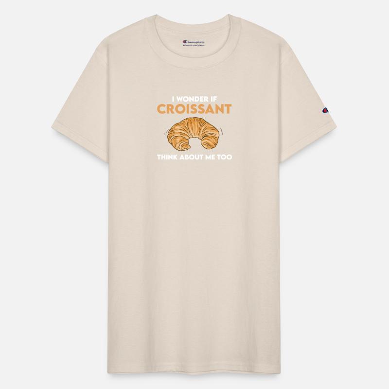 Funny Croissant Lover Quote French Bread