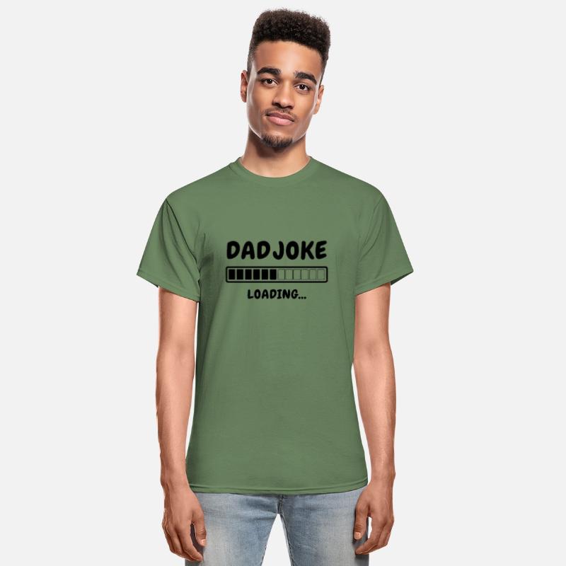 Funny Dad Joke Loading T-Shirt for Fathers