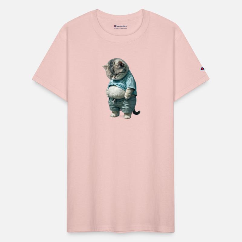 Funny Fat Cat Design Lover