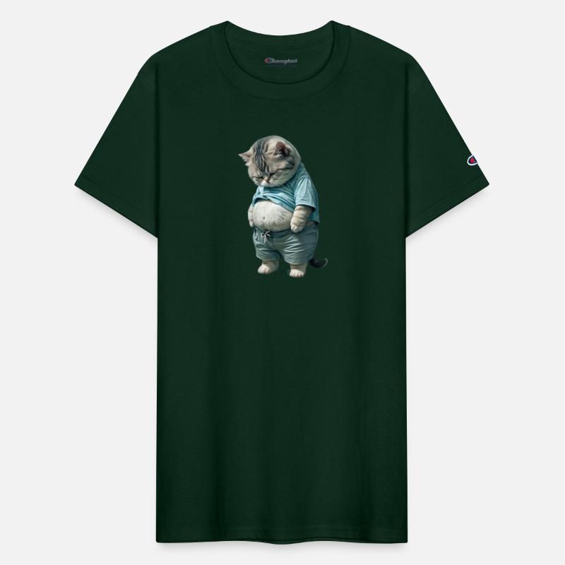 Funny Fat Cat Design Lover