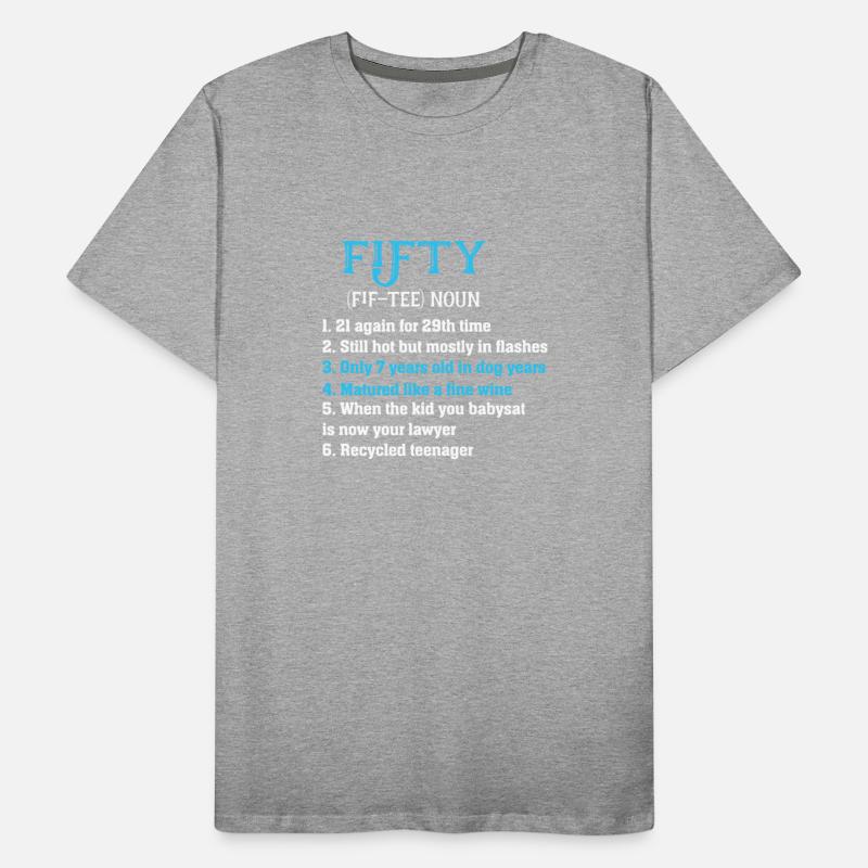 Funny Fifty definition great 50th Birthday gift