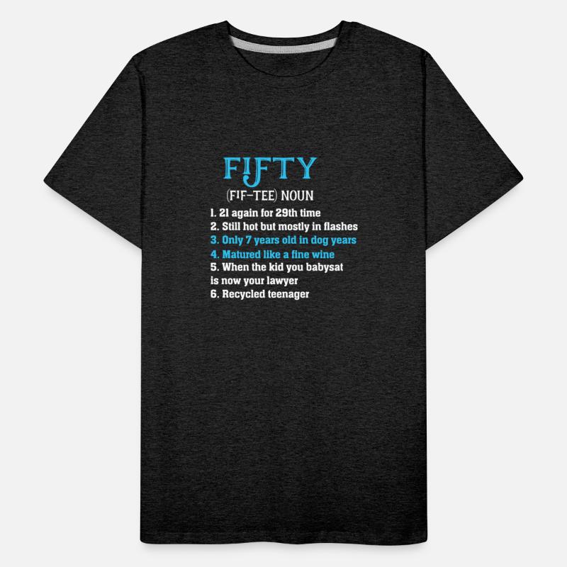 Funny Fifty definition great 50th Birthday gift