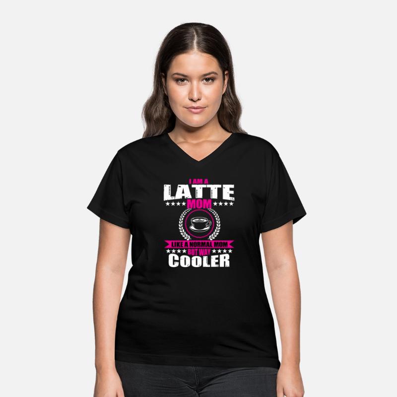 Funny Latte Lover Mom Coffee Drinker