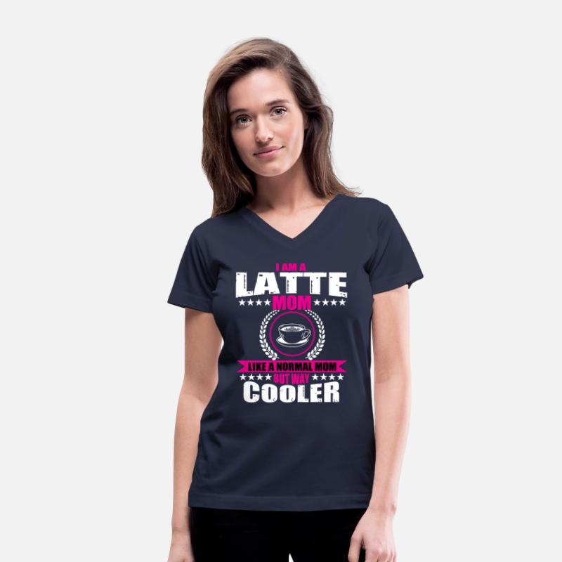 Funny Latte Lover Mom Coffee Drinker