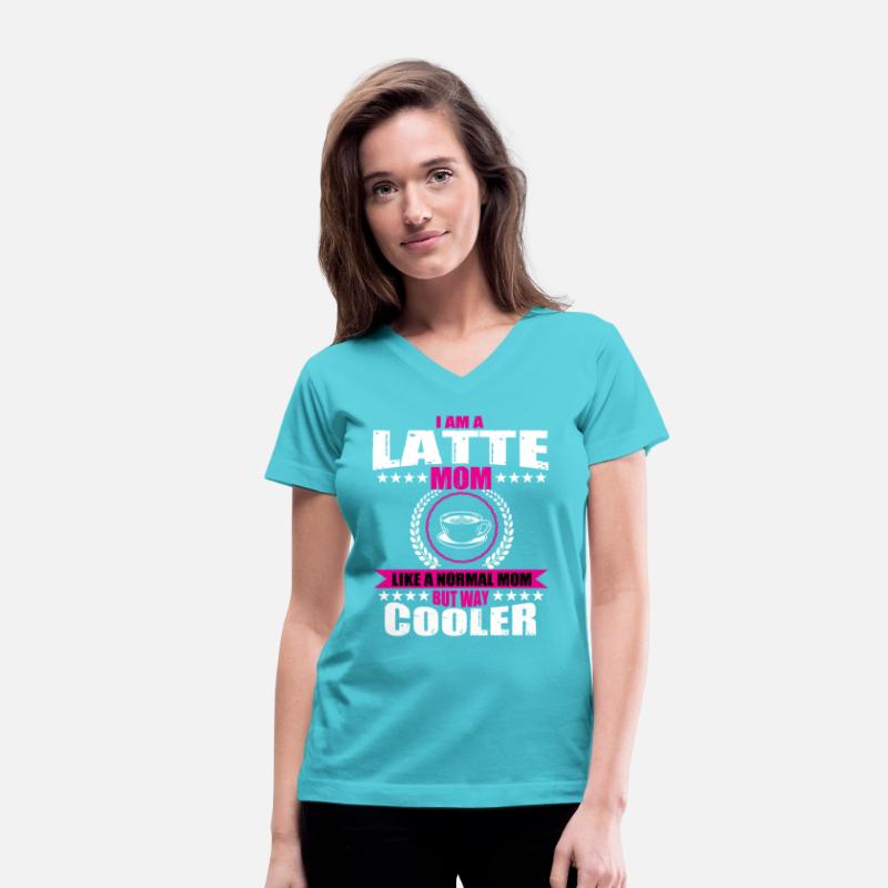 Funny Latte Lover Mom Coffee Drinker