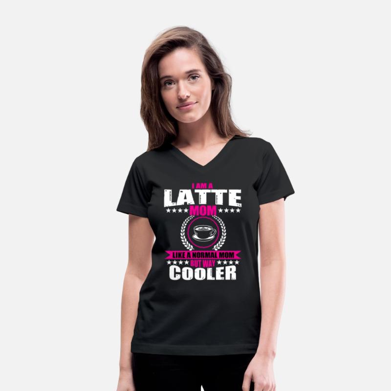 Funny Latte Lover Mom Coffee Drinker