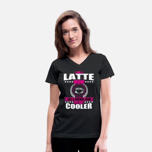 Funny Latte Lover Mom Coffee Drinker