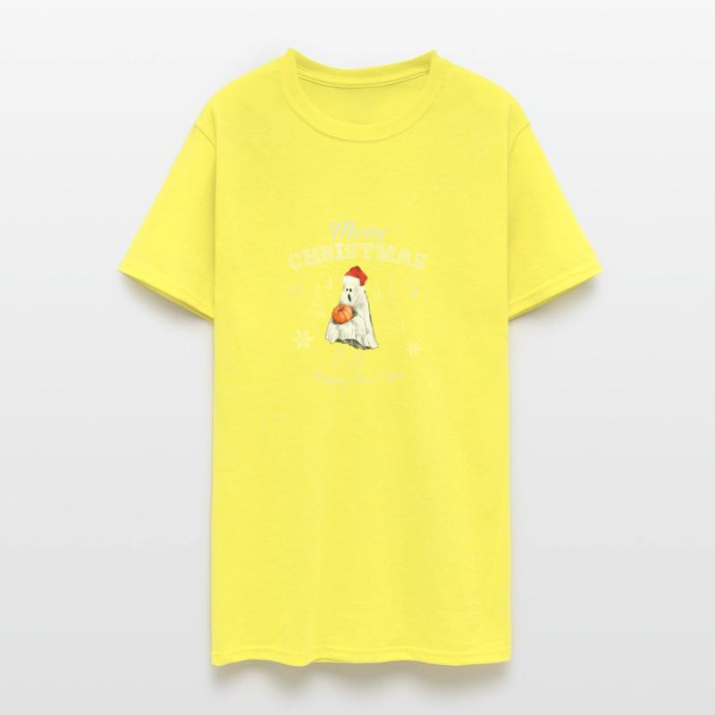 funny mery christmas and happy new year design boo