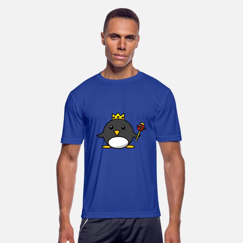 Funny Penguin King Birthday Gift Christmas Present