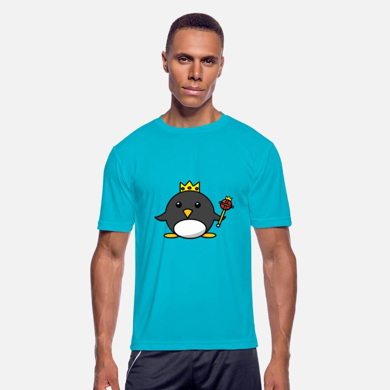 Funny Penguin King Birthday Gift Christmas Present