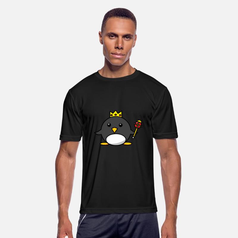 Funny Penguin King Birthday Gift Christmas Present