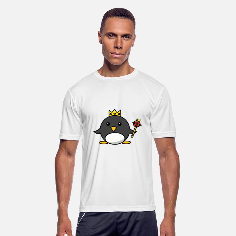 Funny Penguin King Birthday Gift Christmas Present