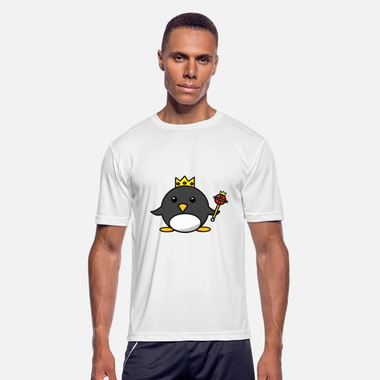 Funny Penguin King Birthday Gift Christmas Present