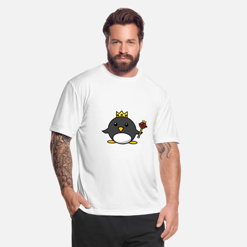 Funny Penguin King Birthday Gift Christmas Present
