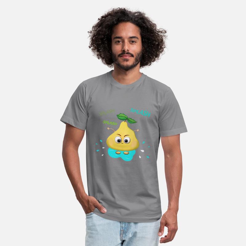 Funny yellow pear