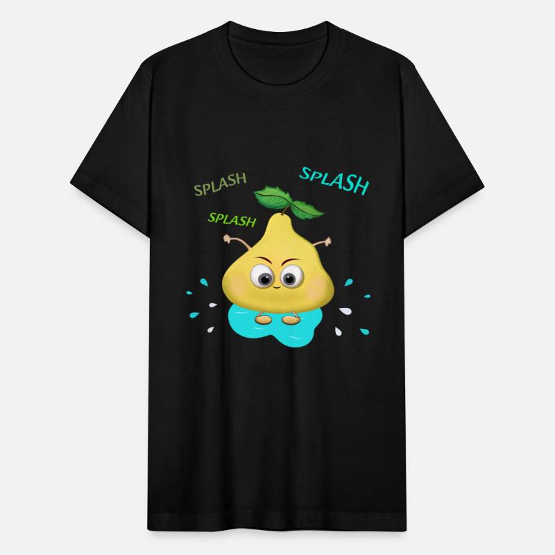 Funny yellow pear