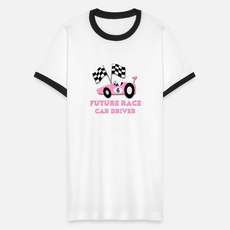Future Race Car Driver in Pink