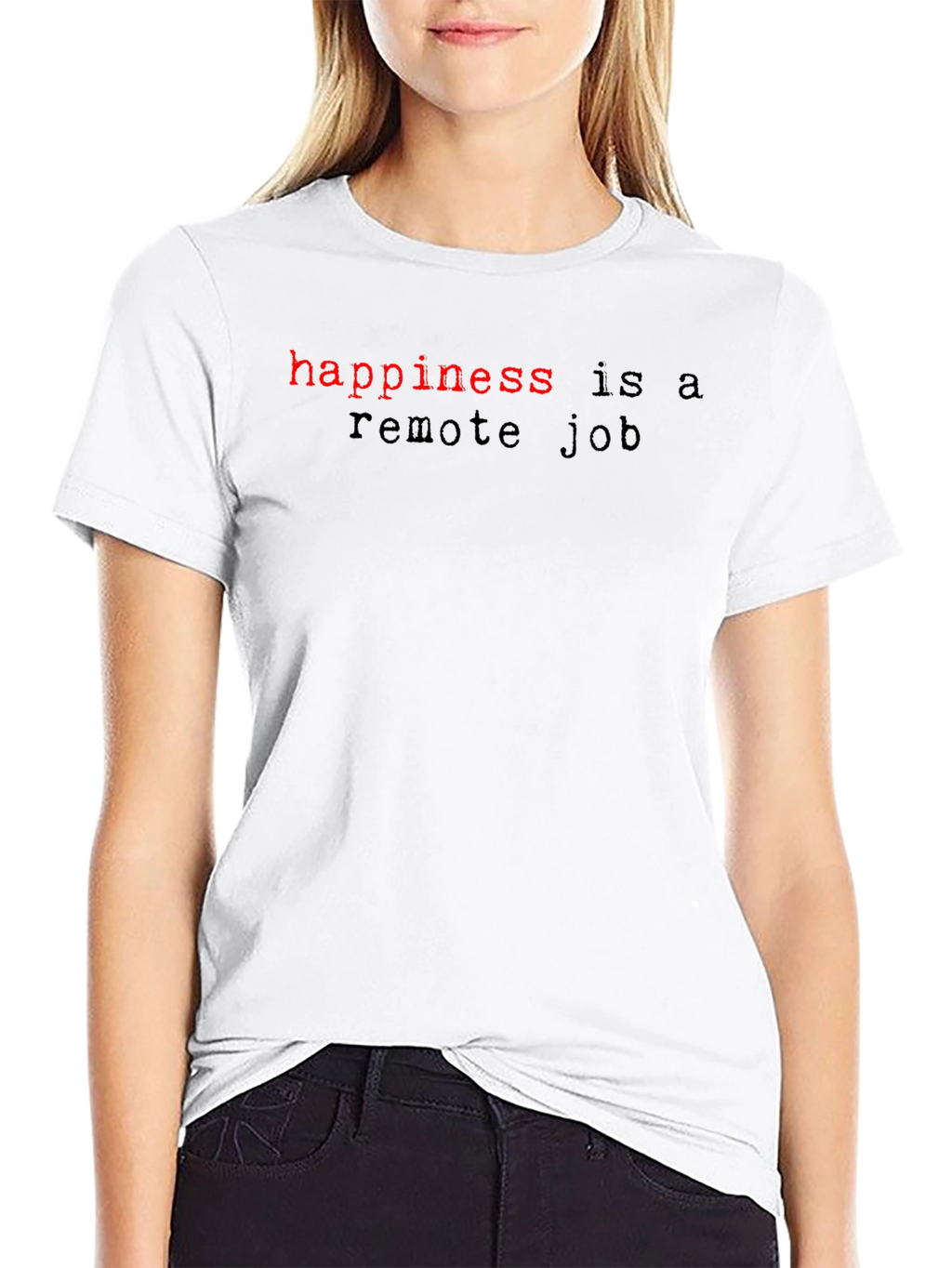 Happiness is a Remote Job T-Shirt