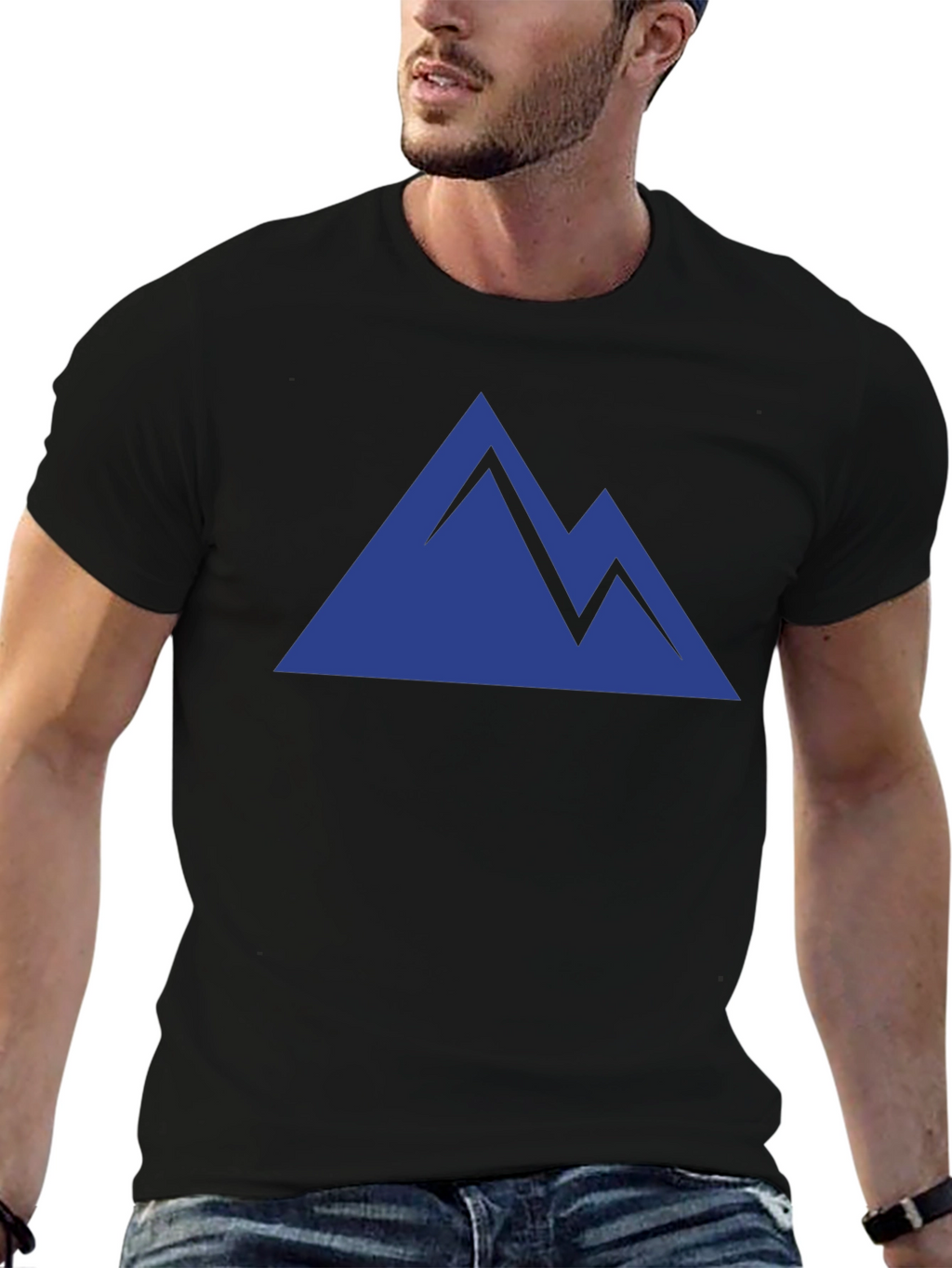Mountain Graphic Tee - Classic Black T-Shirt
