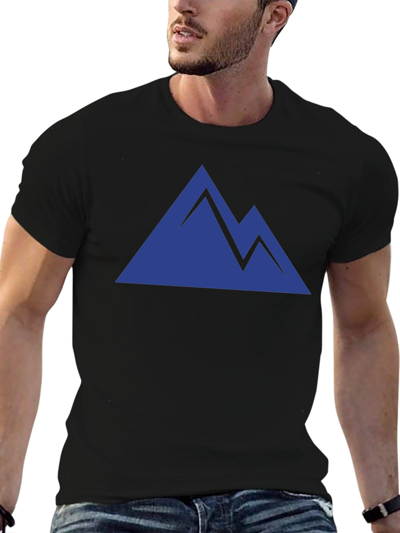 Mountain Graphic Tee - Classic Black T-Shirt