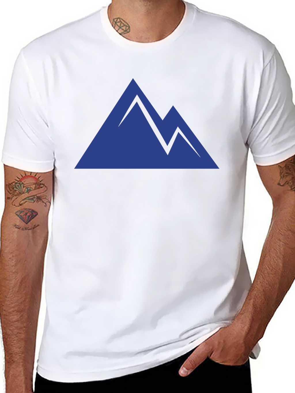 Mountain Graphic Tee - Classic Black T-Shirt