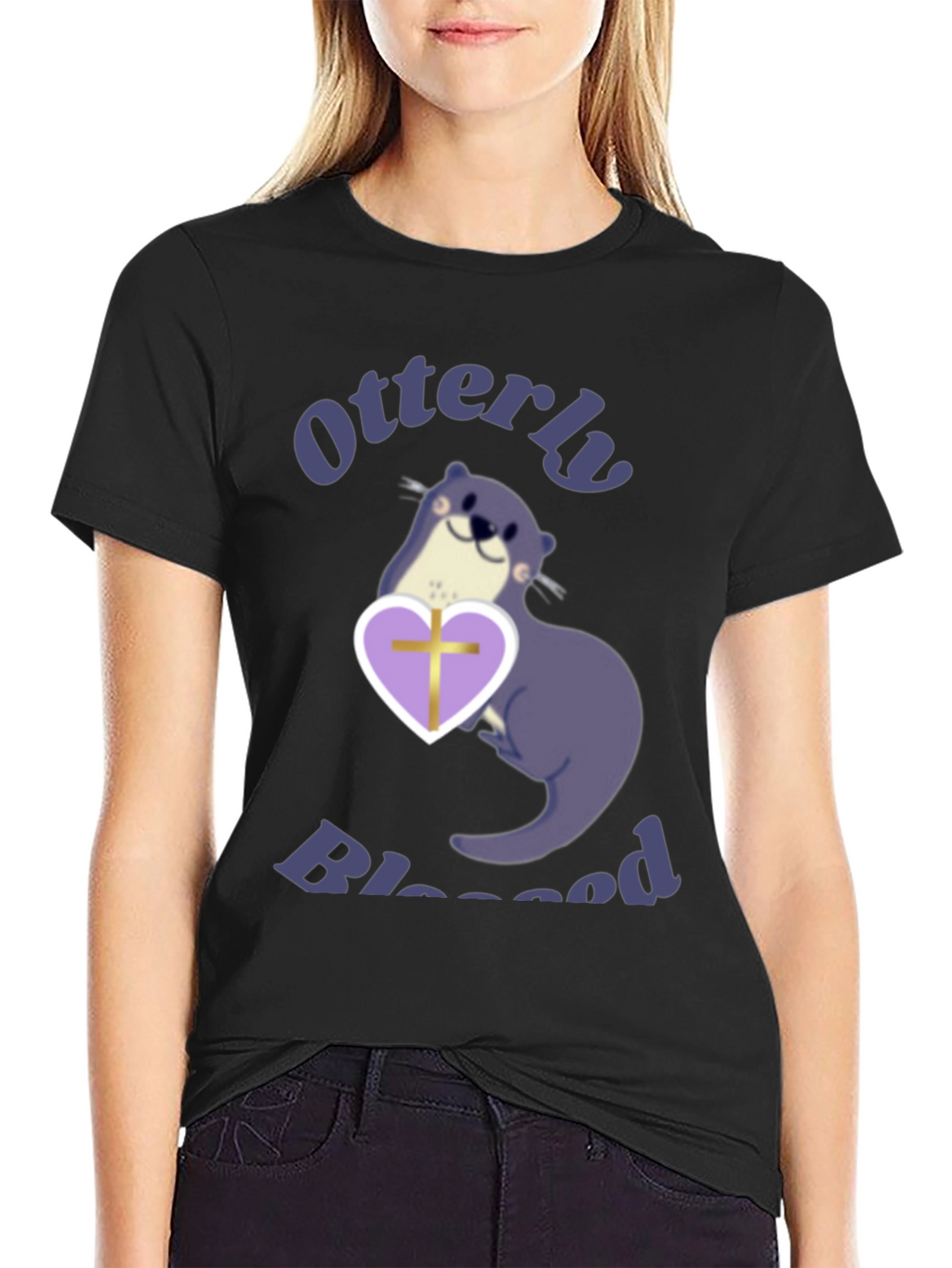 Otterly Blessed T-Shirt Christian Tee