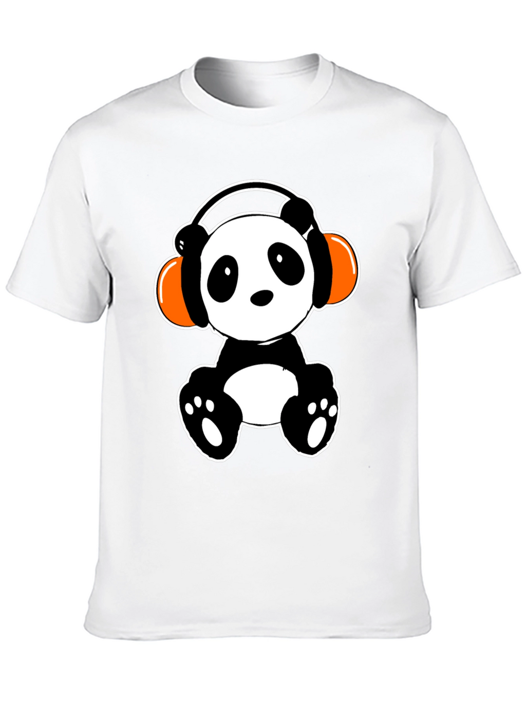 Panda DJ T-Shirt - Cute Graphic Tee