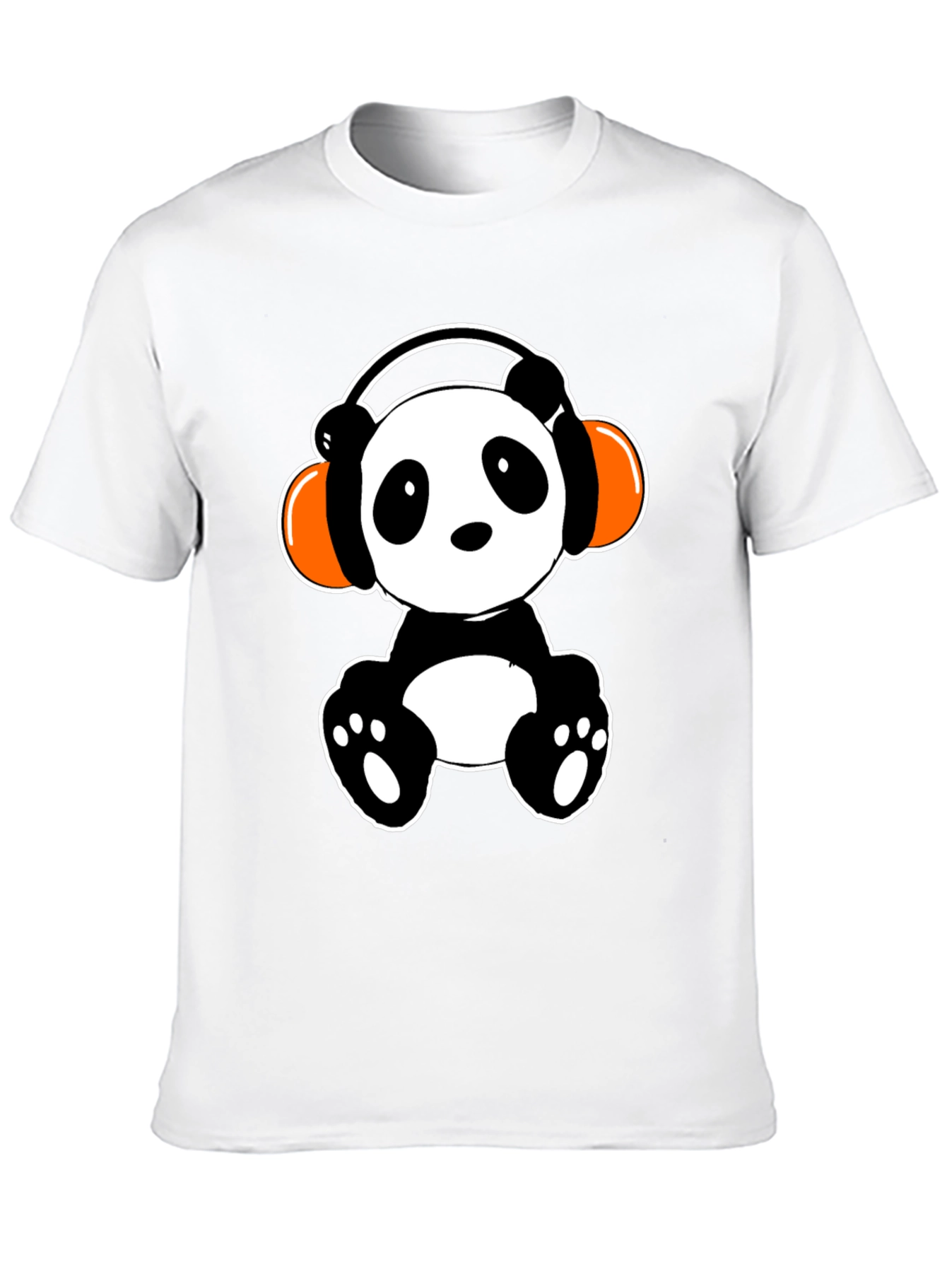 Panda DJ T-Shirt - Cute Graphic Tee