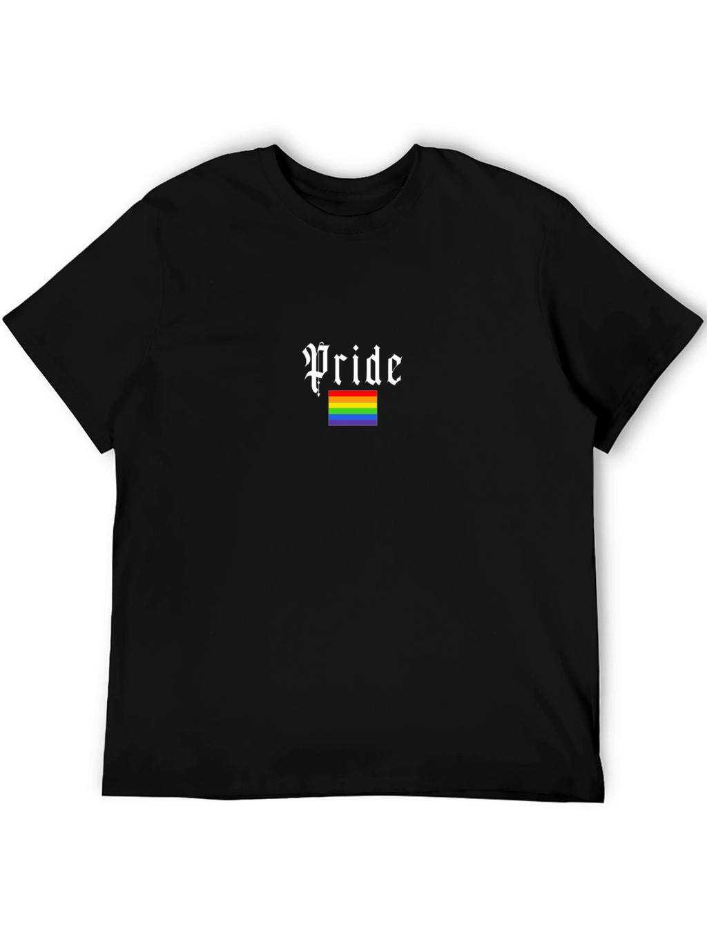 Pride T-Shirt - Rainbow Flag Graphic Tee