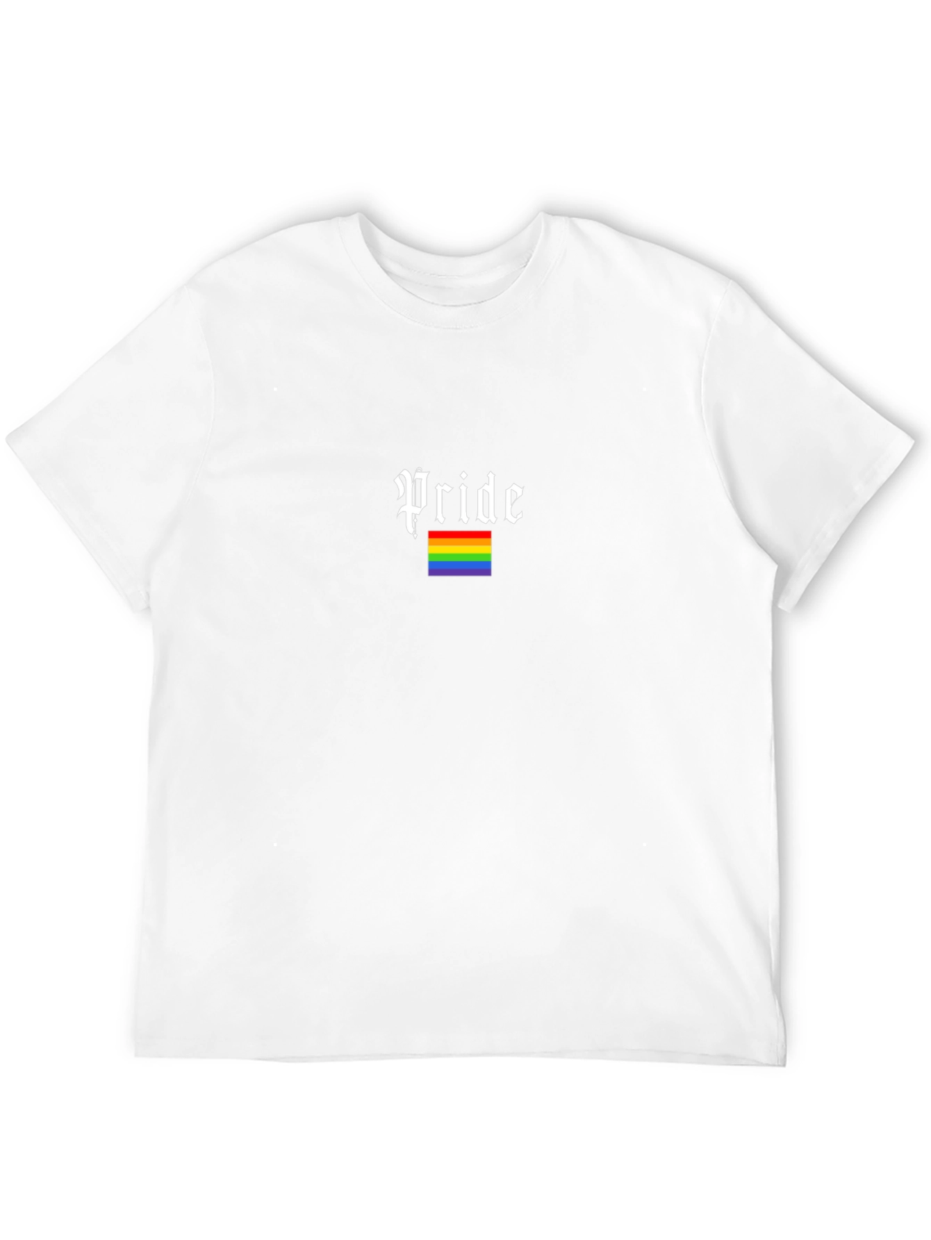 Pride T-Shirt - Rainbow Flag Graphic Tee