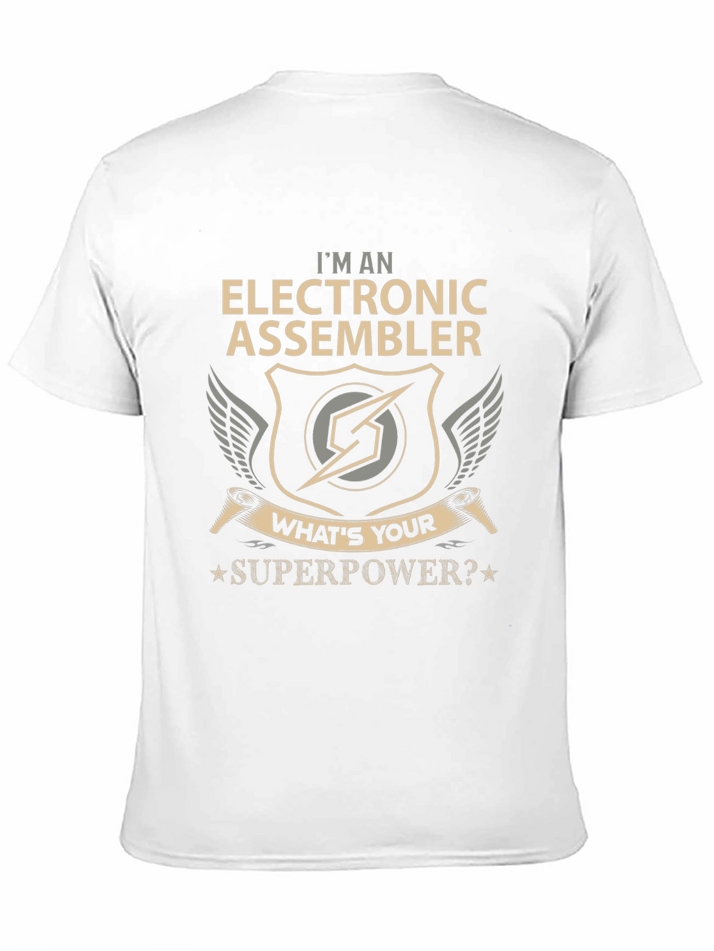 Electronic Assembler Superpower T-Shirt