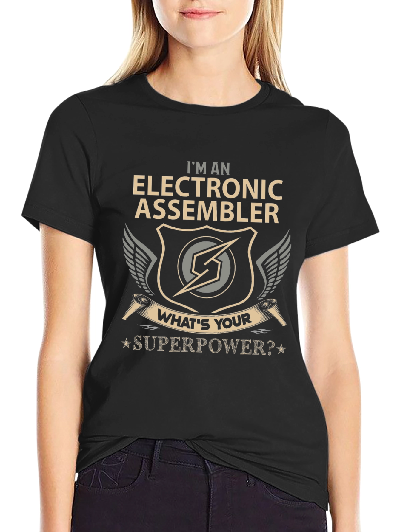 Electronic Assembler Superpower T-Shirt