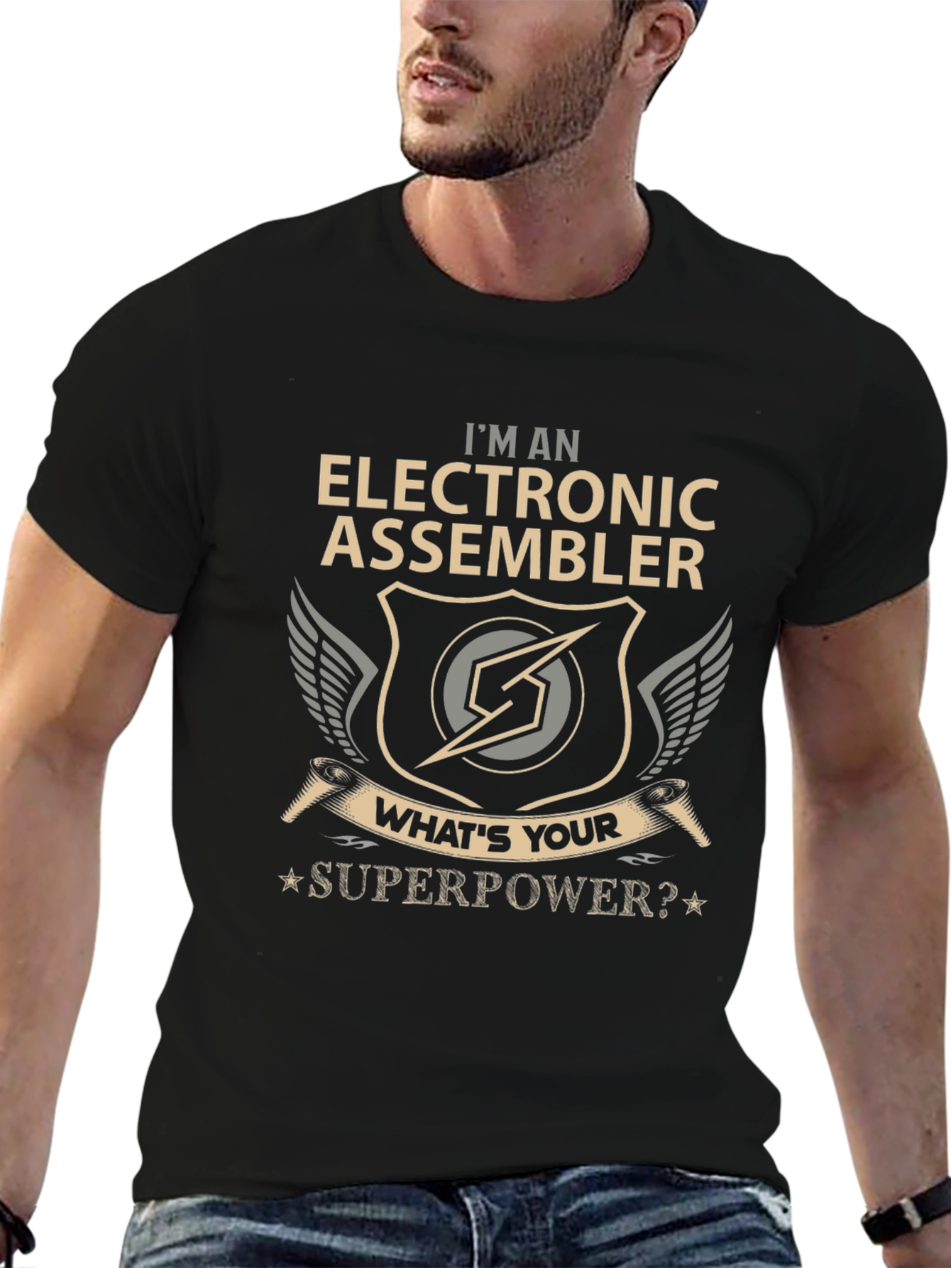 Electronic Assembler Superpower T-Shirt