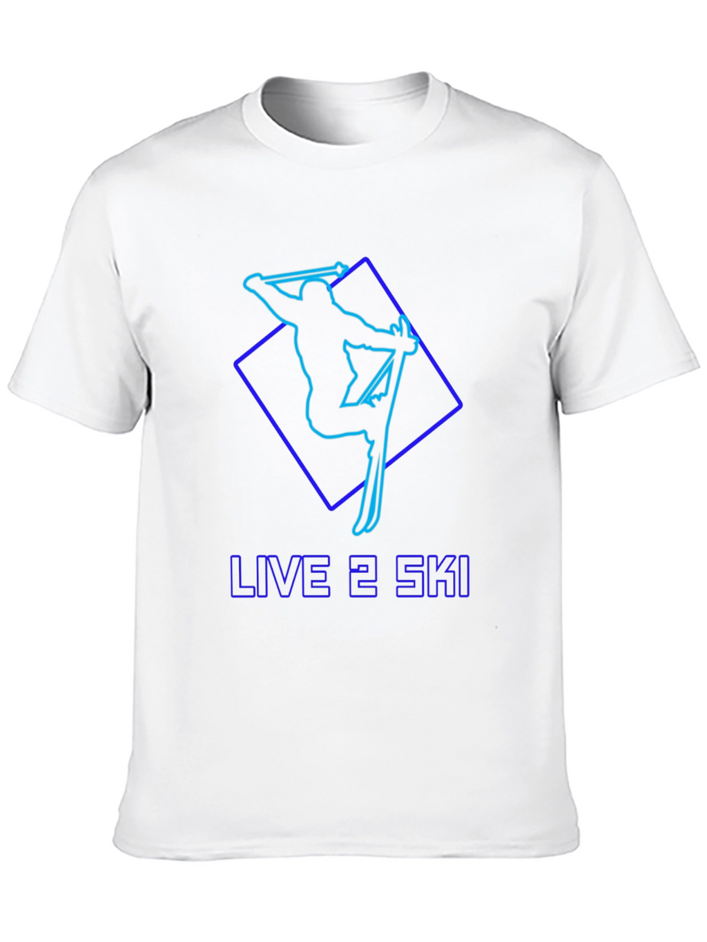 Live 2 Ski Black T-Shirt