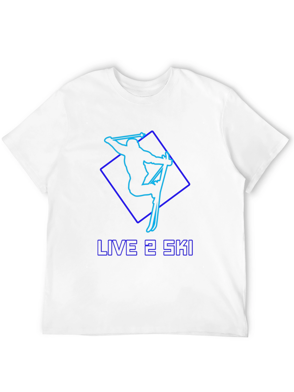 Live 2 Ski Black T-Shirt