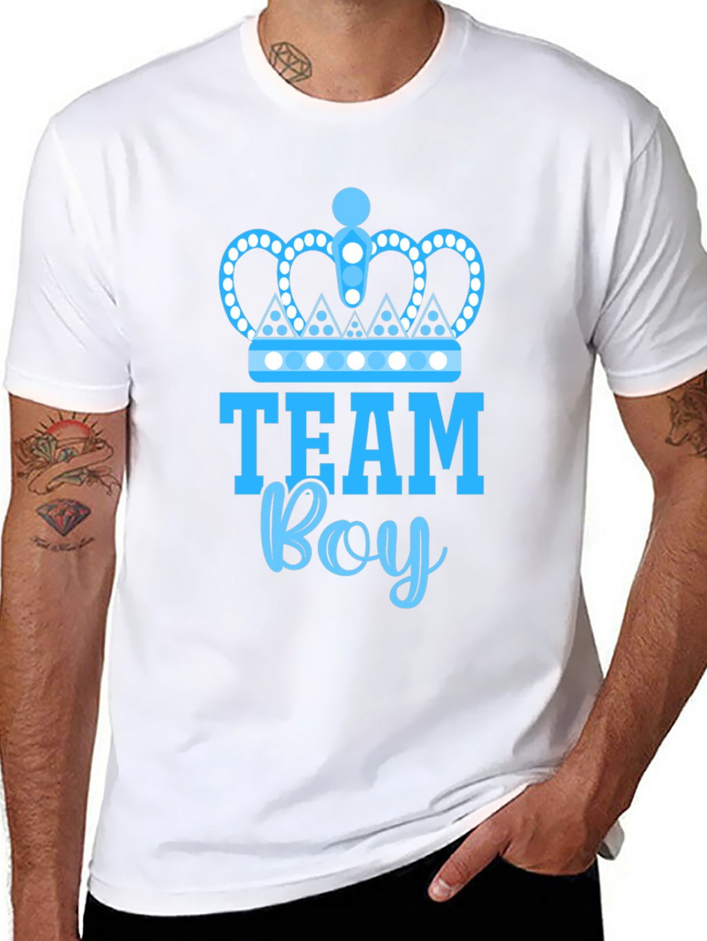 Team Boy T-Shirt - Gender Reveal Party Tee