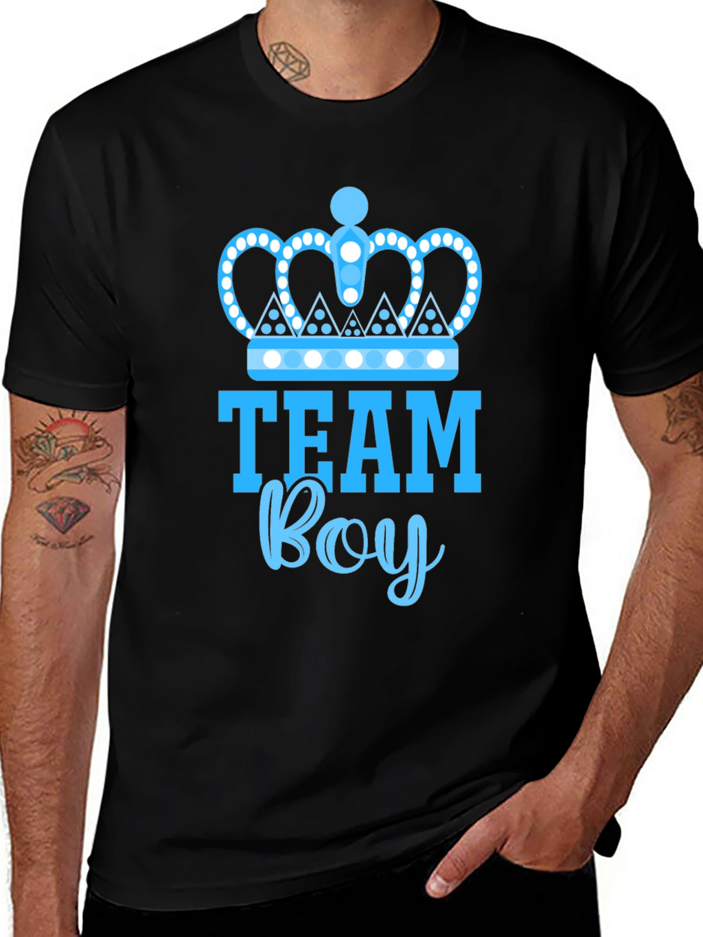 Team Boy T-Shirt - Gender Reveal Party Tee