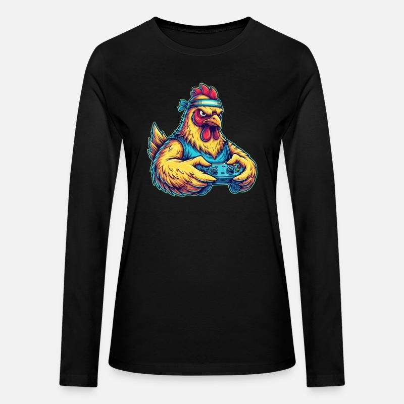 Gaming Chicken Warrior: Your Controller Ace!