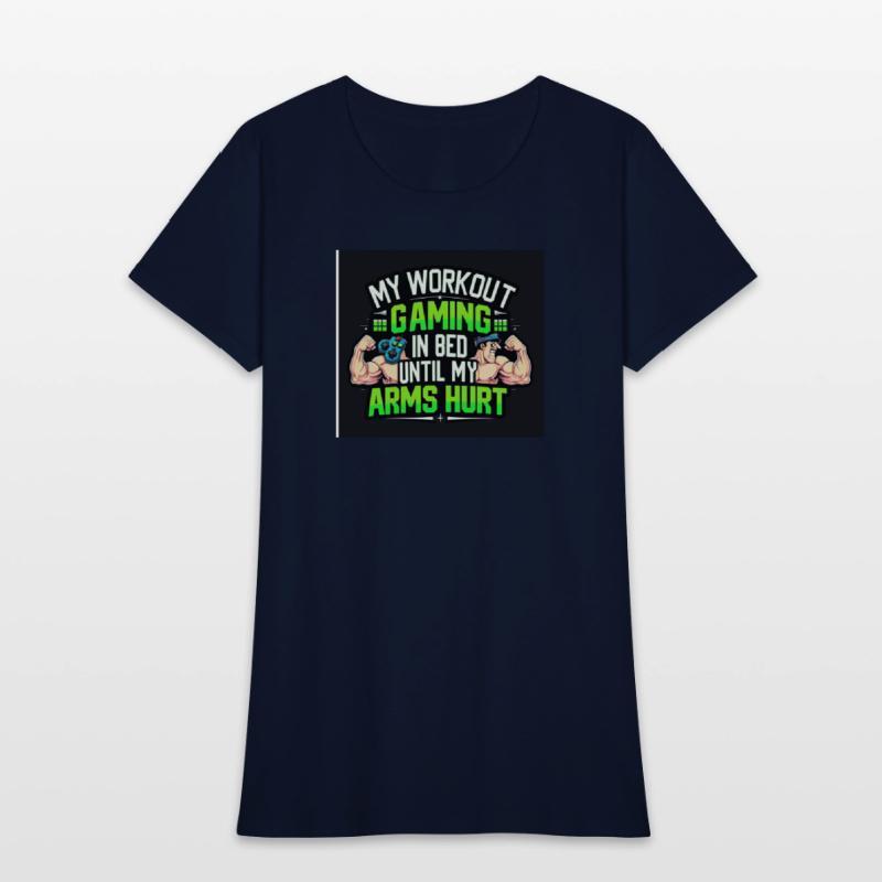 Gaming Workout in Bed T-Shirt