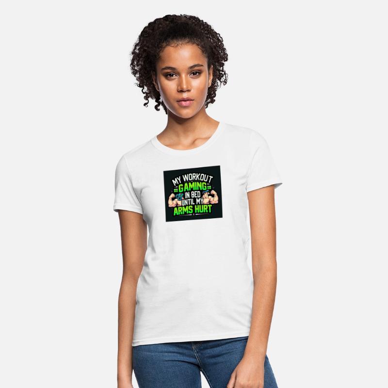 Gaming Workout in Bed T-Shirt