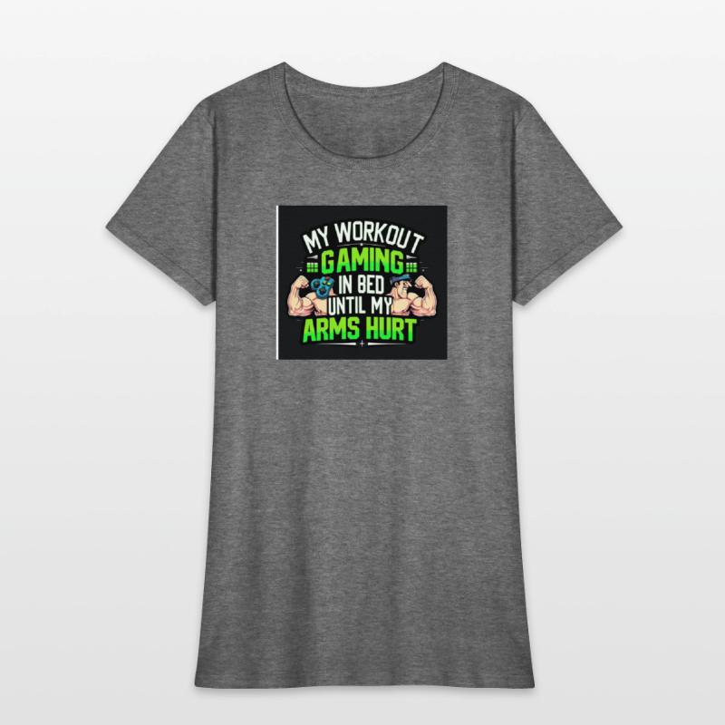 Gaming Workout in Bed T-Shirt