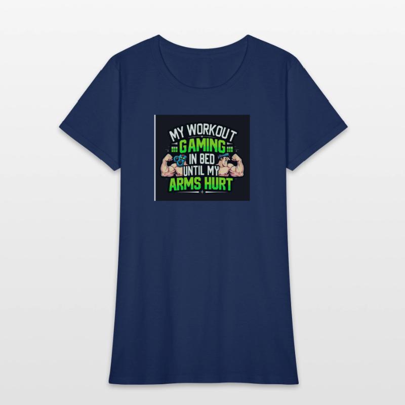 Gaming Workout in Bed T-Shirt