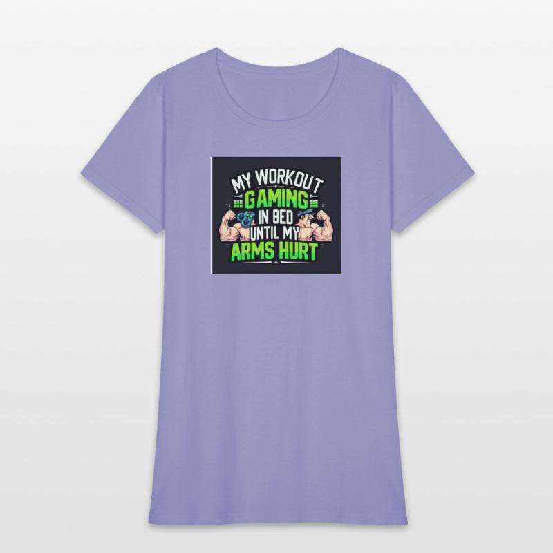 Gaming Workout in Bed T-Shirt