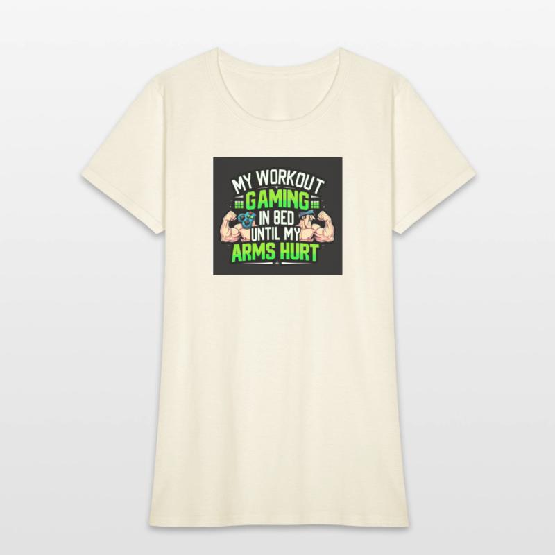 Gaming Workout in Bed T-Shirt
