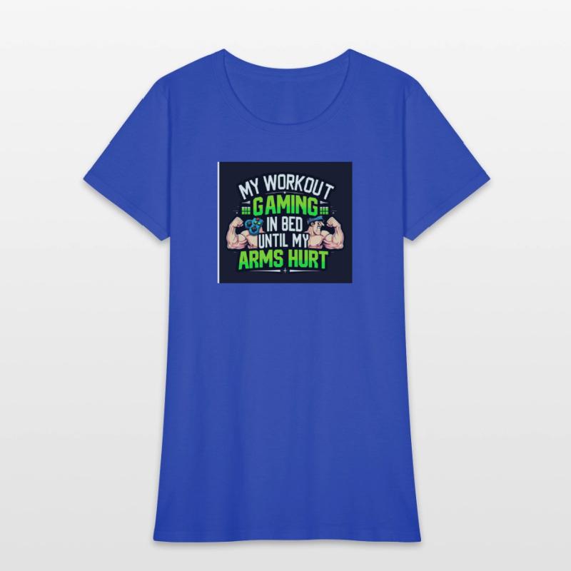Gaming Workout in Bed T-Shirt