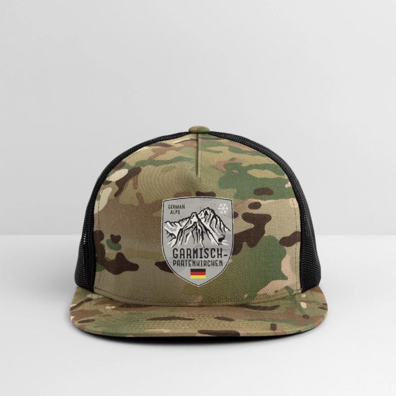 Garmisch Mountain Germany Emblem