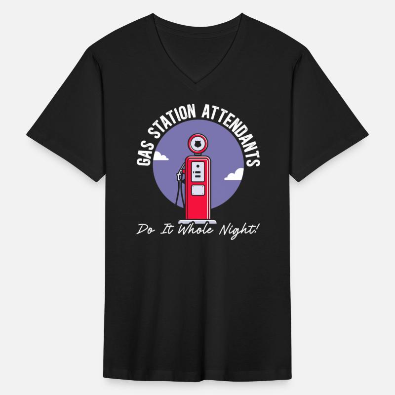 Gas Station Attendant Gas Pump Gasoline Fuel