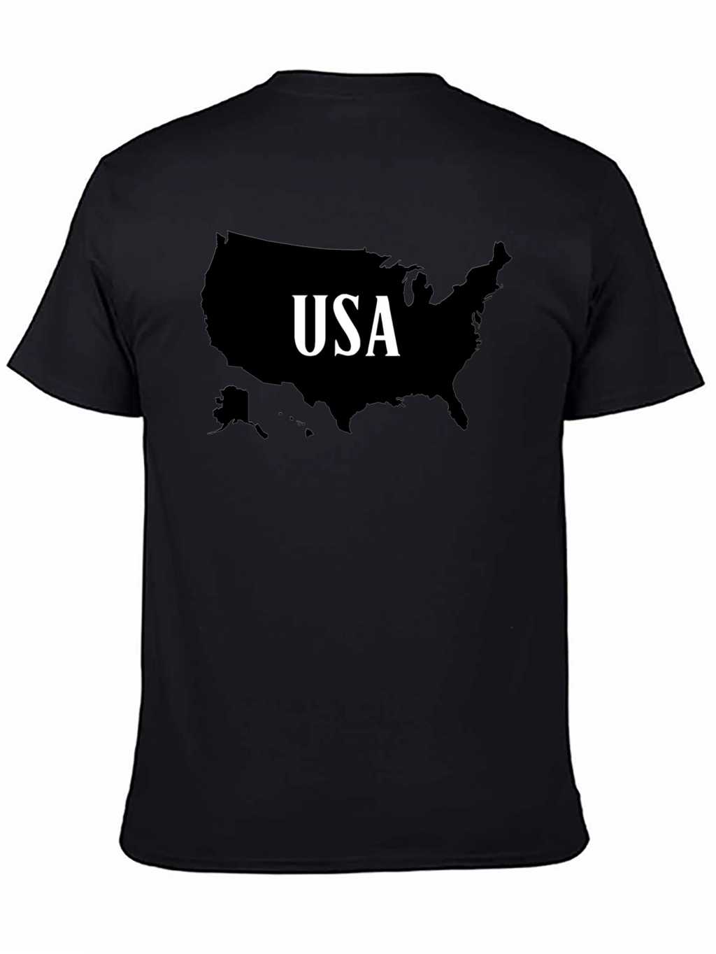 USA Map T-Shirt - Patriotic Pride Tee